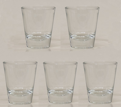 Schnapsglasset PS 970072 - 72 Stück 9600 inclusive einfarbigem Druck